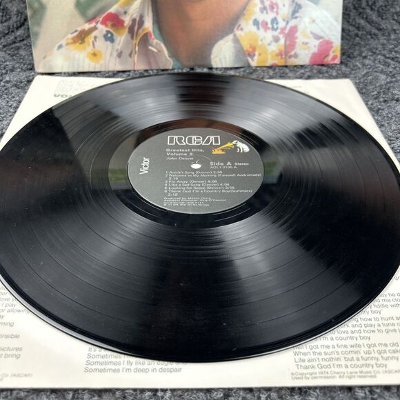 John Denver - Greatest Hits Volume 2 - RCA Records Pressing AQL1-2195 - Picture 5 of 9